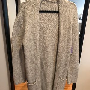 NWT grey duster